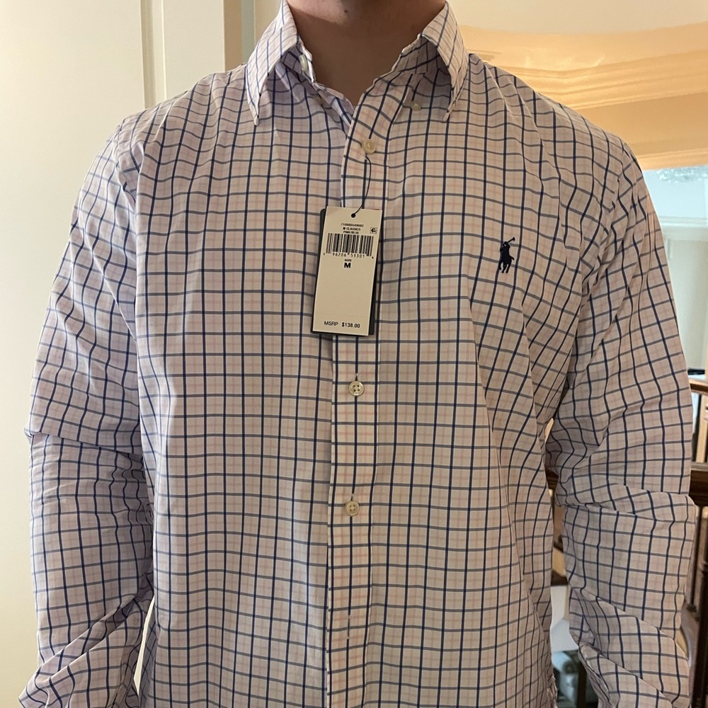ralph lauren button down shirt